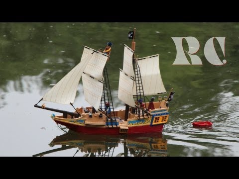 Playmobil RC Piratenschiff mit Ballastgewicht