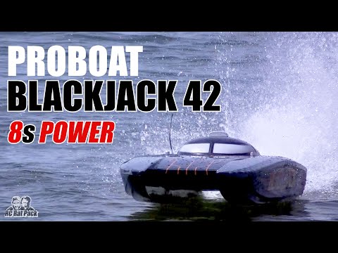 PROBOAT Blackjack 42 8s - RC Boot - 80km/h - Super schnell!!!